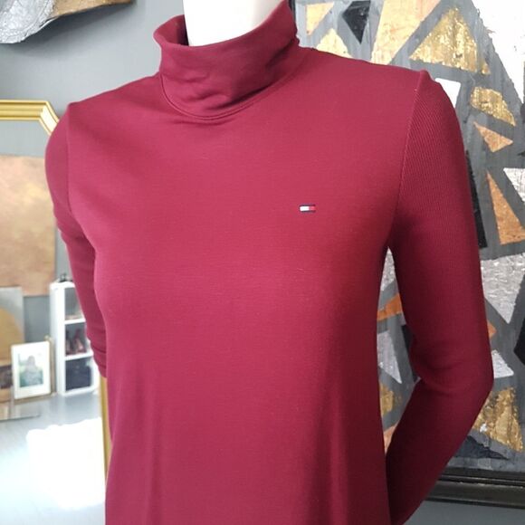 Tommy Hilfiger Turtleneck Mini Dress - Picture 7 of 8